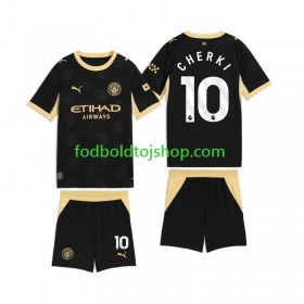 Manchester City Rayan Cherki 10 Børn Udebane Fodboldsæt 2026-27 S/S (+ Korte bukser)